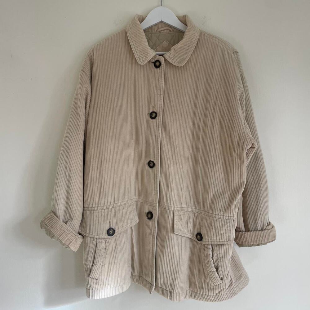 Vintage 90s corduroy oversized jacket